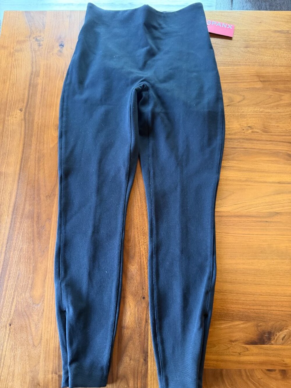 Spanx Ponte zip legging pant Black small nwt